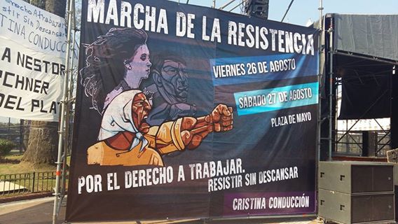 MARCHA DE LA RESISTENCIA EN VIVO
