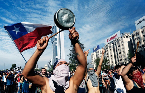 portada chile protestas