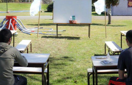 escuelas sin edificios larreta covid