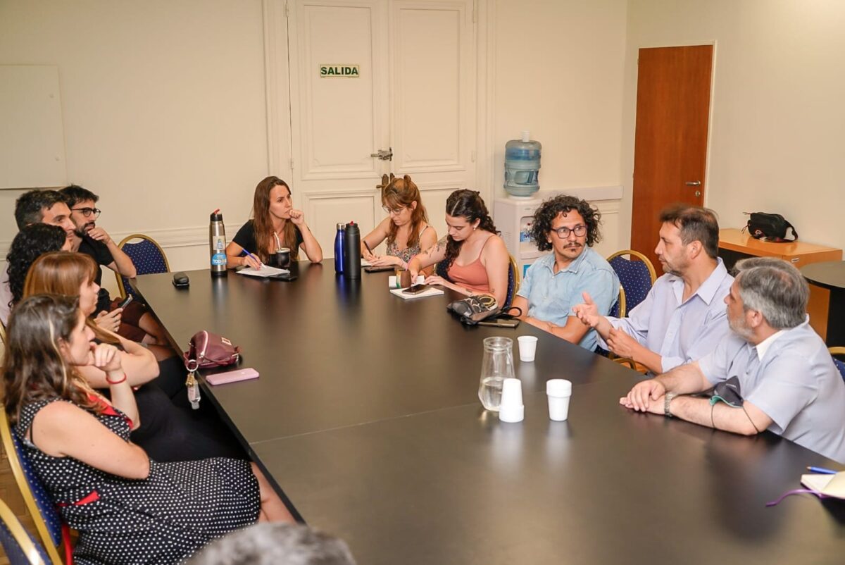 Reunión UTE con Profesorados
