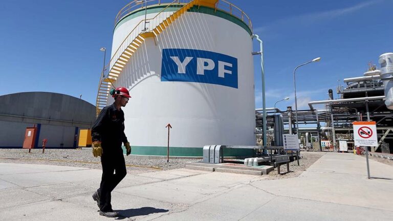 Crecimiento producción YPF