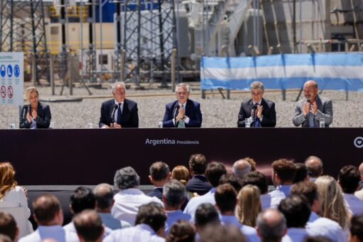 Inauguración Central Térmica Ensenada Barragán