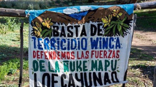 foto portada. Terricidio Río Alto Chubut