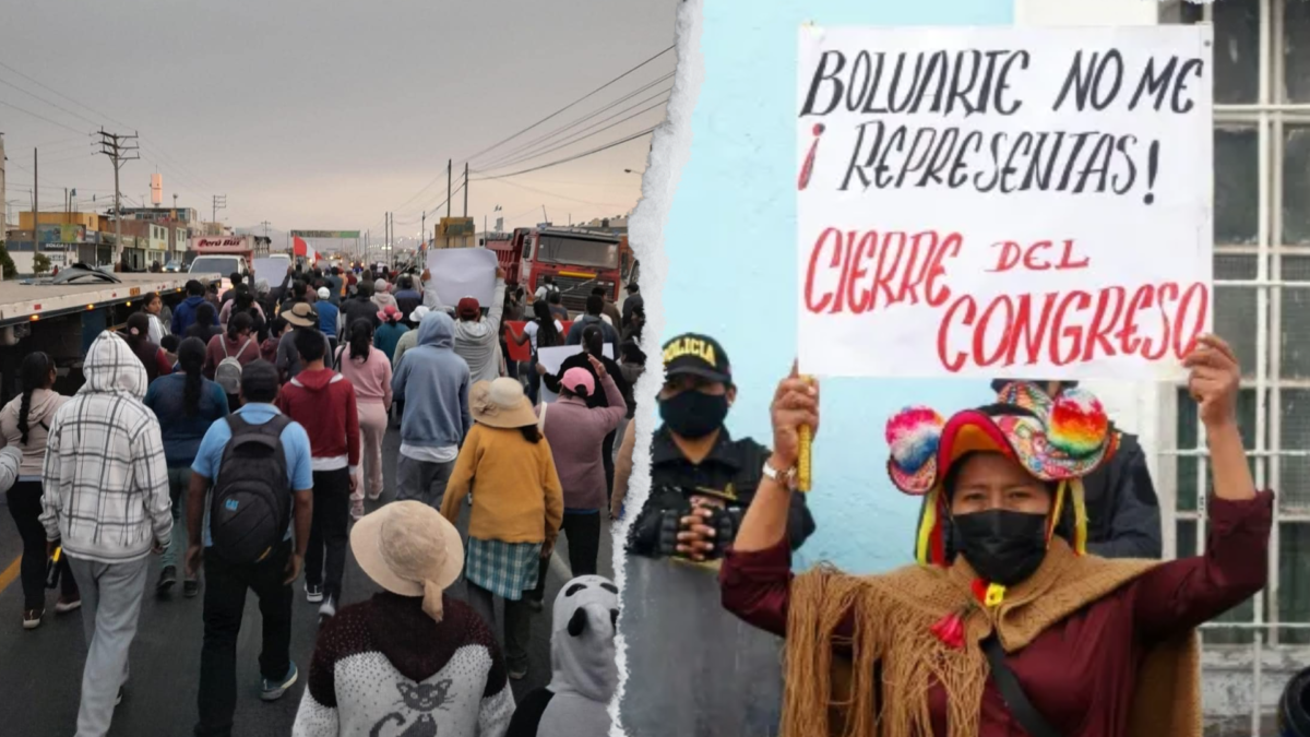 Manifestaciones en Perú