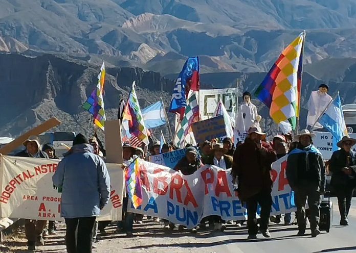 Portada. Marcha Tercer Malón por la Paz