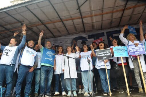 portada. Paro docente y movilización en reclamo del Fonid y Paritarias Nacionales