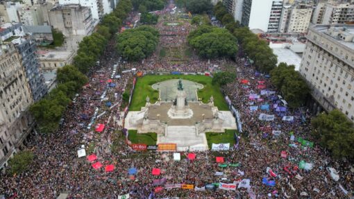 Portada. Masiva movilización al Congreso 8M 2024