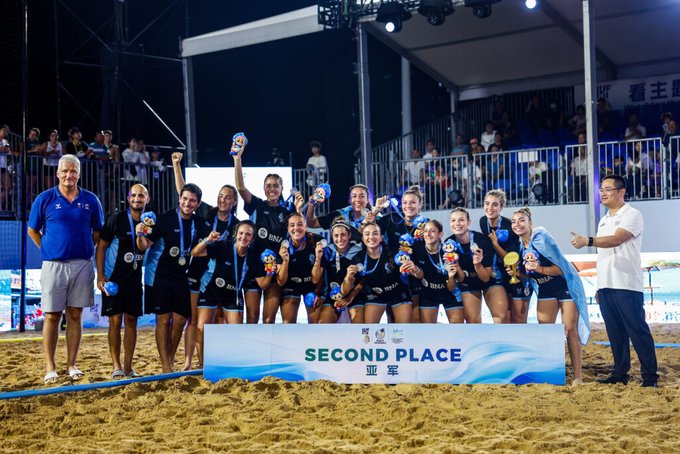 Portada. Selección argentina femenina de handball subcampeona mundial