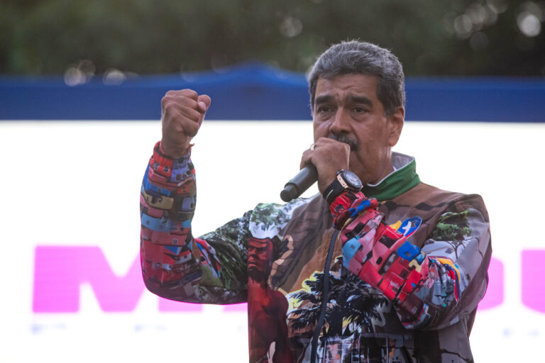 VENEZUELA-CARACAS-MADURO-CAMPAÑA ELECTORAL