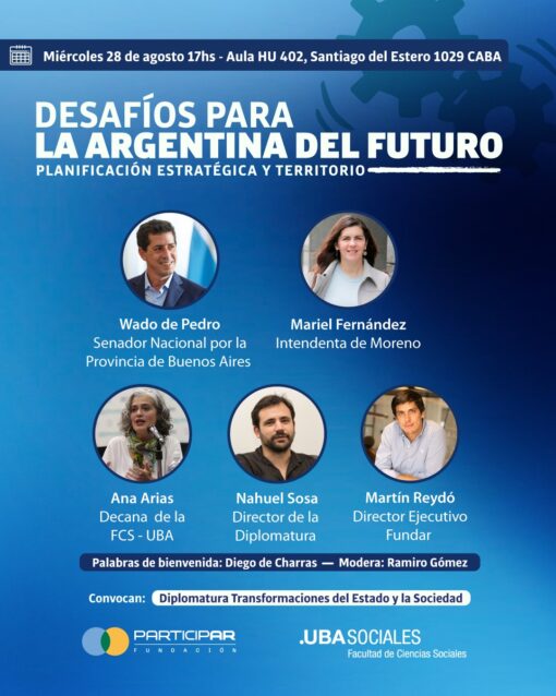 Portada. Charla Desafíos para la Argentina del Futuro
