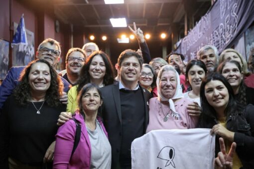 Portada. Kicillof en la Universidad de las Madres