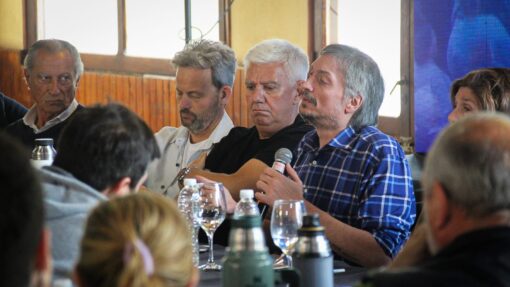 Máximo Kirchner en Monte Hermoso