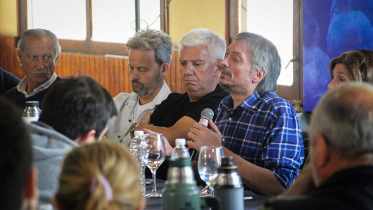 Máximo Kirchner en Monte Hermoso