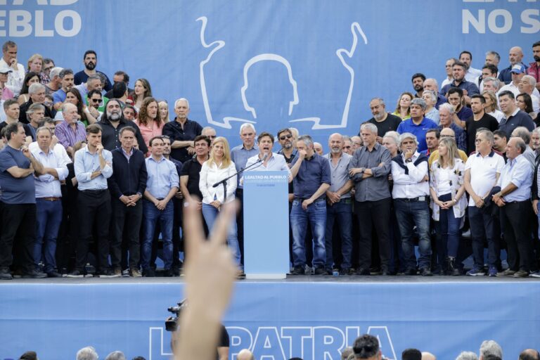 Portada. Axel Kicillof en Berisso