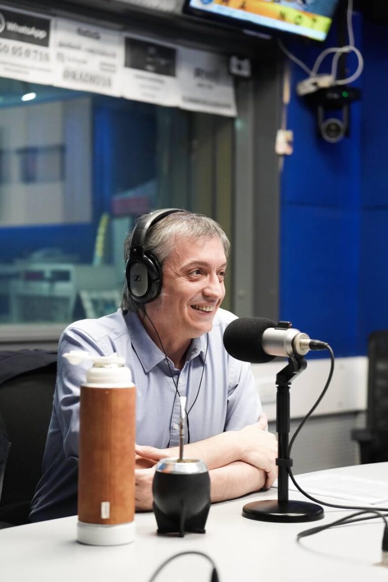 Máximo Kirchner en Radio 10
