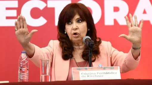 Portada. Cristina contra Milei