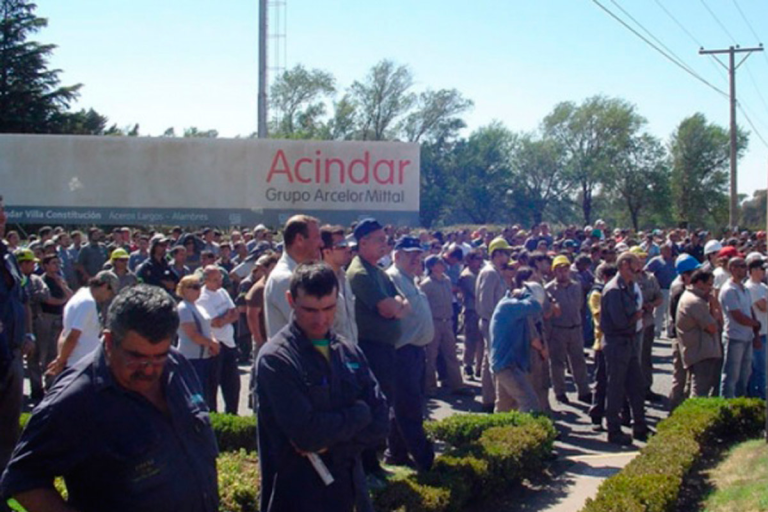 Portada. Acindar Villa Constitución