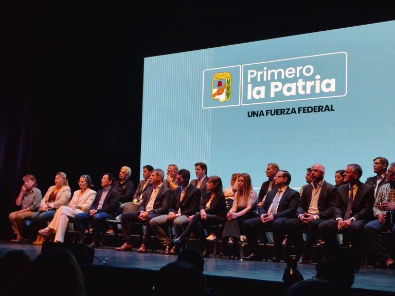 Portada. Lanzamiento Primero la Patria