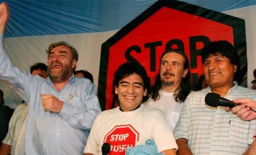 Portada. No al ALCA Maradona