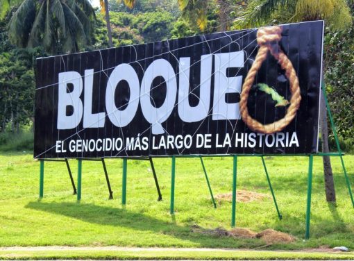 Portada. Bloqueo Cuba