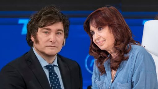 Portada. Milei Cristina