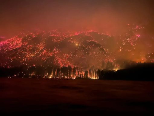 Portada. Incendio Patagonia