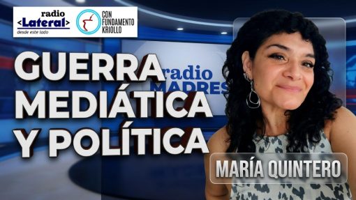 Portada. María Quintero guerra mediática